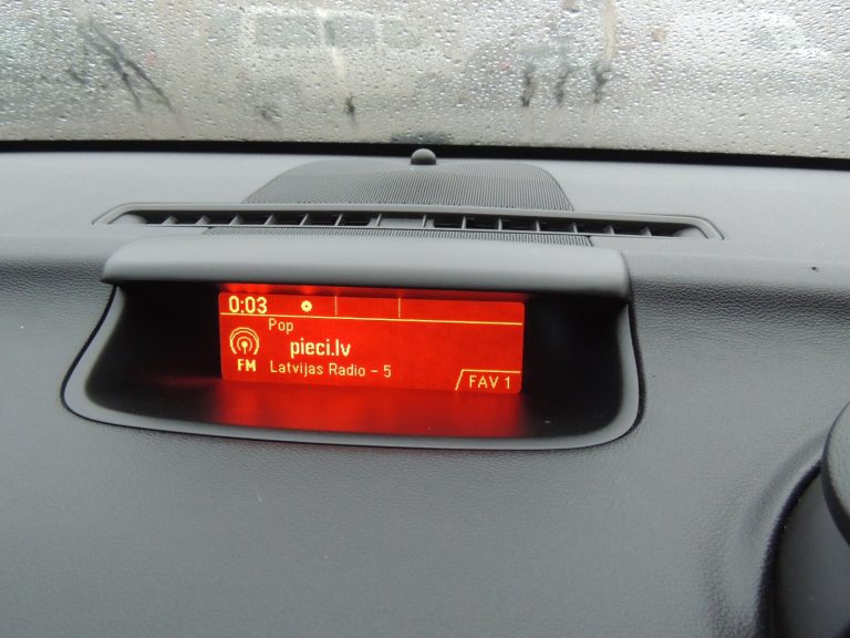 Opel Meriva B Zafira C GID 620 nm ES vienkrāsains informācijas displejs 13277072