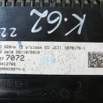 Opel Meriva B Zafira C GID 620 nm ES vienkrāsains informācijas displejs 13277072