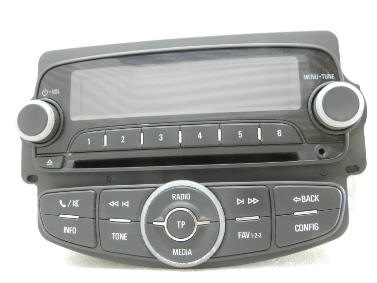 Opel Corsa E Adam auto radio vadības bloks Bluetooth USB AUX CD atskaņotājs 39012675