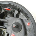 Opel Corsa E aizmugurējās durvis aizmugurējās durvis rokturis rokturis rokturis vāks emblēma 39007843