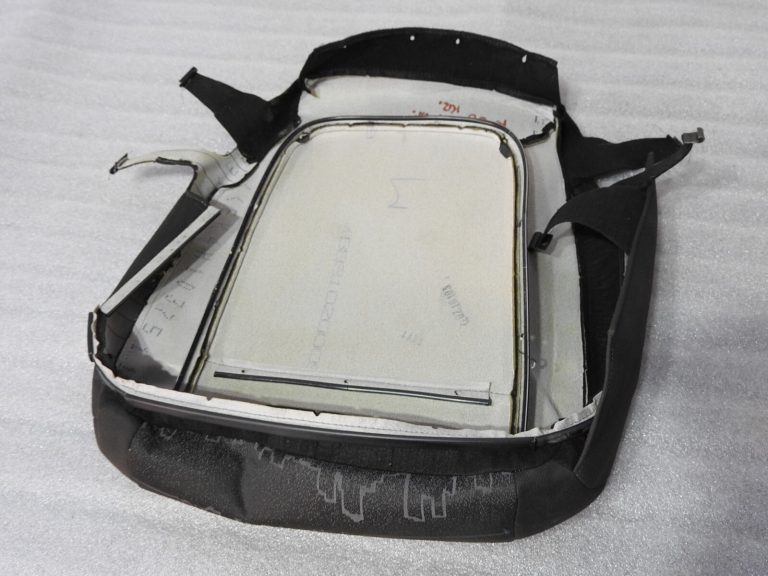 Opel Meriva B apakšējais sēdekļa pārvalks kreisais melns/pelēks TABW TALE 13293663