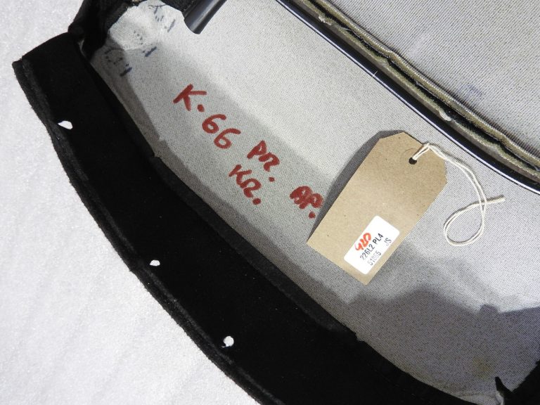 Opel Meriva B apakšējais sēdekļa pārvalks kreisais melns/pelēks TABW TALE 13293663
