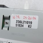 Oriģinālais Opel Meriva B CD300 Radio 20984175, 1780742 ar drošības kodu