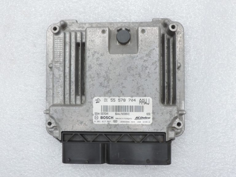 Oriģinālais Opel Meriva B Astra J 1.3 CDTi motora vadības bloks ECU 55578704, 55575349