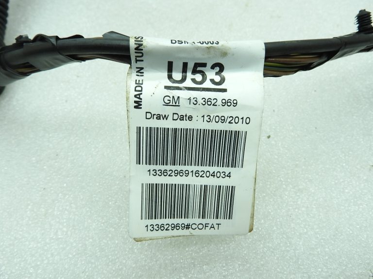 Aizmugures durvju instalācijas instalācija Opel Meriva B 13362969 13332187