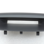 Oriģinālais Opel Meriva B instrumentu paneļa displeja vāks 13336647 13336324