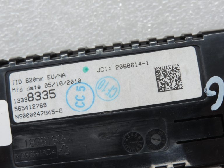Oriģinālais Opel Meriva B instrumentu paneļa displejs 13338335 13267983 13390277