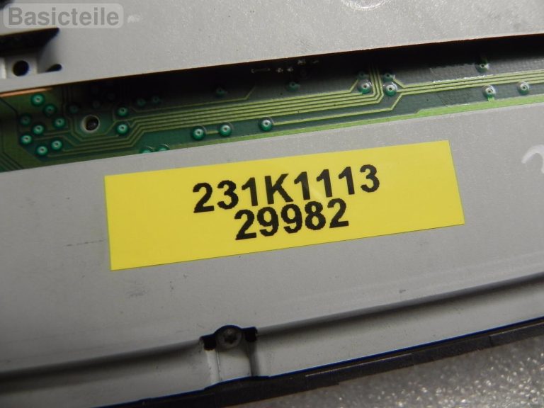Opel Vectra C Meriva A Corsa C Combo Blaupunkt radio CC20 vadības panelis