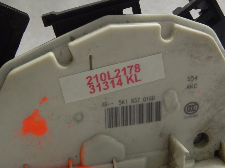 Oriģinālā oriģinālā oriģināla Detaļa Kiekert AG durvju slēdzene priekšējā labā Audi Skoda Seat VW 5K1837016D