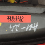 Hyundai i30 aizmugurējais lukturis Aizmugurējais lukturis Bremžu gaisma labajā pusē interjers