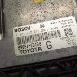 Toyota Yaris P9 2006-2011 1.4D motora vadības bloks 0281012517 ECU CONTROL UNIT