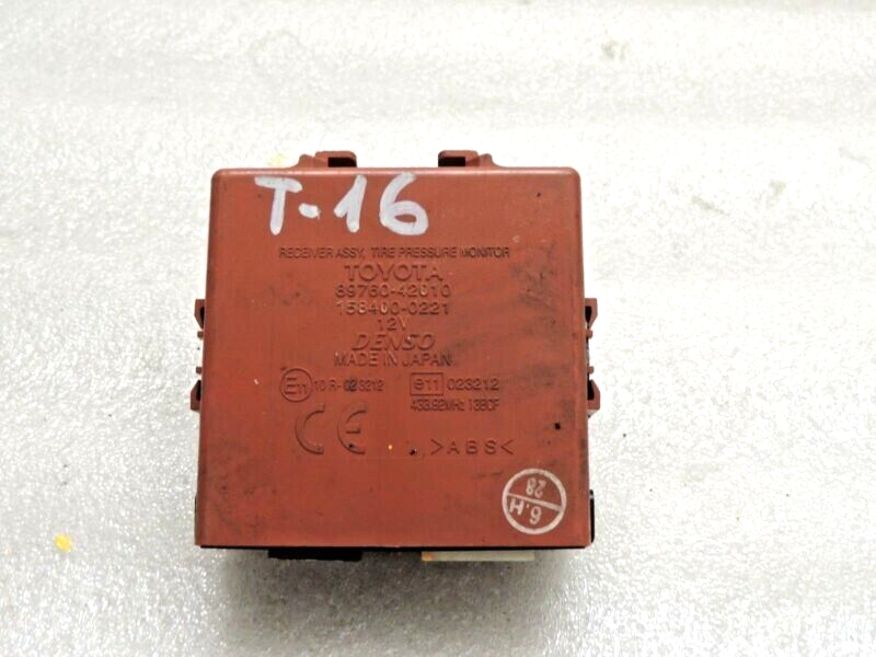 Toyota RAV4 2006-2012 Riepu spiediena kontroles bloks 89760-42010 Vadības bloks