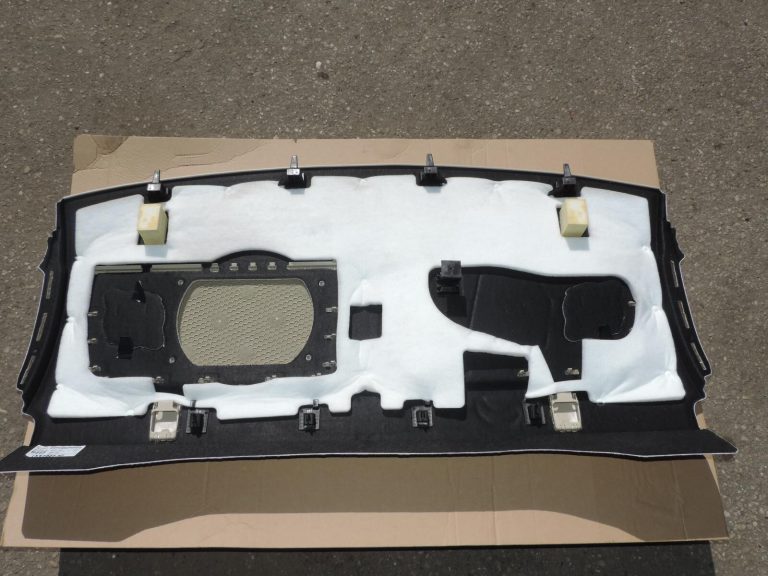 Audi A6 C7 4G Sedans Aizmugurējais bagāžas nodalījuma plaukts Atlas bēšs 4G5863411T JN2