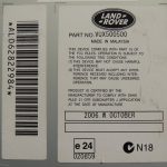 Range Rover Sport L320 Automašīnas radio Radio Radio CD atskaņotājs Head unit VUX500500500