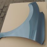 Hyundai i20 GB Aizsargs priekšējais kreisais krāsa W3U Aqua Sparkling DEF