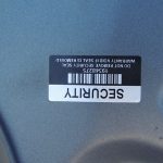 Nissan Qashqai Aizmugurējās kreisās durvis Krāsa B52 Aizmugurējās kreisās durvis