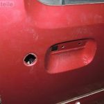 Suzuki Jimny Durvju priekšējā labo durvju priekšējā labā ZY8 Shinning Red