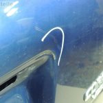 Toyota Corolla Verso III 04-09 aizmugurējās durvis ar stikla bagāžnieka vāku, krāsa 8P4