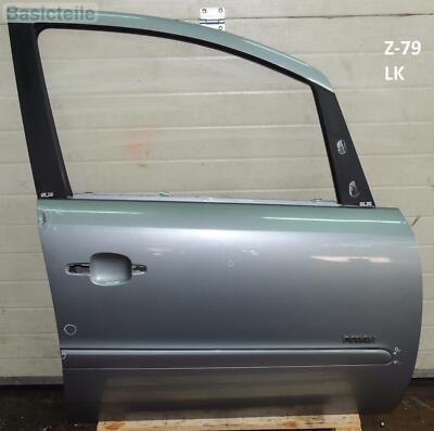 Opel Zafira B Door Front Right Color Light Silver 163 / 4AU, GBJ Door Front Right