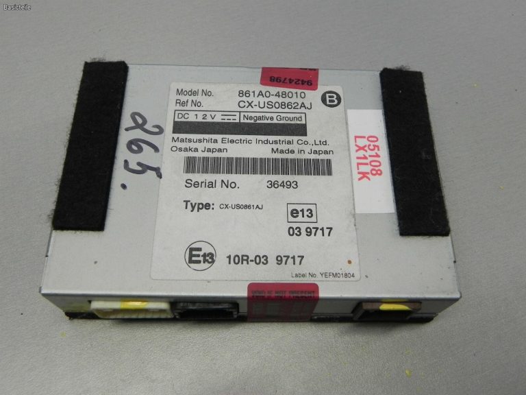 LEXUS RX270/350/450H multivides saskarnes vadības bloks 861A0-48010