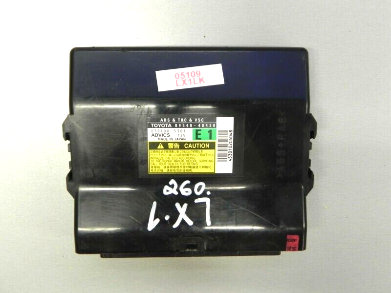 LEXUS RX270/350/450H 2008-2015 Vadības bloks ABS & TRC & VSC 89540-48420