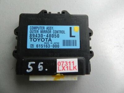LEXUS RX270/350/450H 2008-2015 Блок управления зеркалом левый Компьютер ASSY