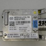Mazda 3 6 CX-7 vadības bloks joslas maiņas brīdinājuma sensors Radara sensors labajā pusē