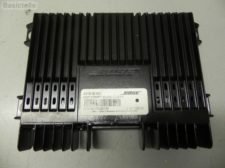 Mazda audio pastiprinātājs BOSE vadības bloks G21B 66 92X pastiprinātājs AMP