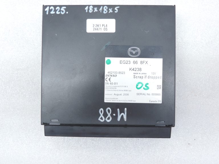 Mazda CX-7 ASV NAVI vadības bloks GPS DVD lasītājs Navigācija EG23-66-DF0A