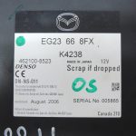 Mazda CX-7 ASV NAVI vadības bloks GPS DVD lasītājs Navigācija EG23-66-DF0A