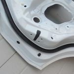 Mazda CX-5 I Aizmugurējās kreisās durvis kreisās durvis – Krāsa – 34K – Crystal White Pearl