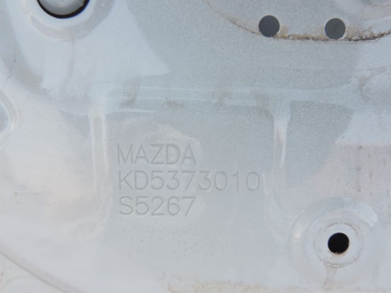 Mazda CX-5 I Aizmugurējās kreisās durvis kreisās durvis – Krāsa – 34K – Crystal White Pearl