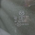 Oriģināls Mazda 6 GJ/GL aizmugurējais logs Sānu logs Aizmugurējais kreisais tonētais logs