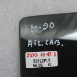 Oriģināls Mazda 6 GJ/GL aizmugurējais sānu logs aizmugurējais labās puses tonēts logs