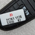Oriģinālā Mazda 6 GJ aizmugurējo durvju nodalījuma gumijas paklājiņš ar gumijas ieliktni Top
