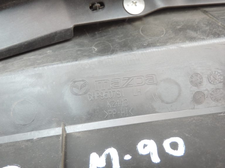 Oriģināls Mazda 6 GJ vējstikla pārsegs Grila apakšējā kreisā daļa GHP9507S0A