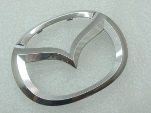 Oriģinālā Mazda 6 GJ priekšējā radiatora režģa emblēma Mascot GHP951731, GHP9-51-731