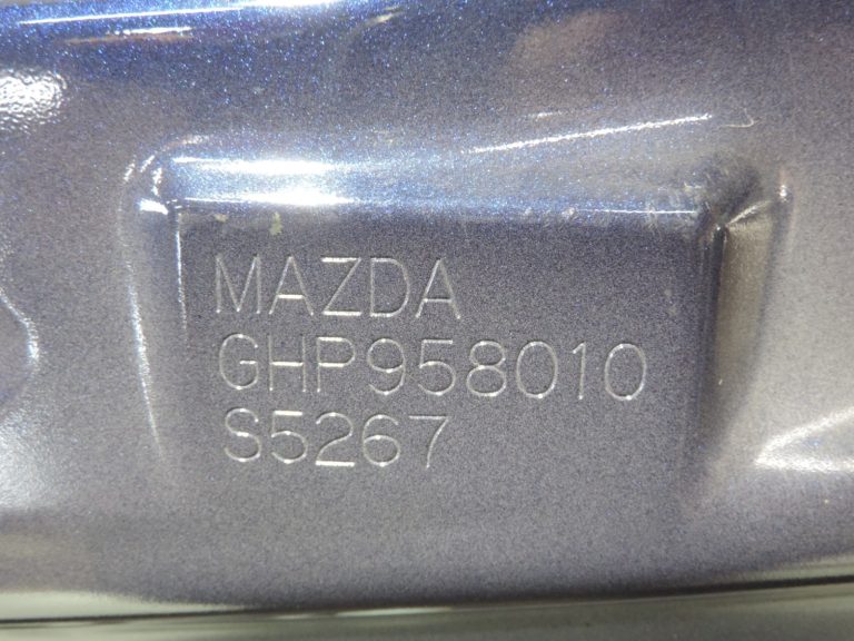 2012 Mazda 6 GJ priekšējās labās durvis 35J vētraini zila GHY05802XC