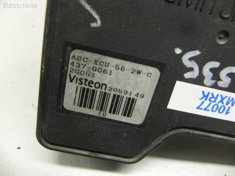 Mazda 6 ABS ECU vadības bloks ASC-ECU-56-2W-C Vadības bloks Visteon