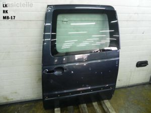 Mercedes Vaneo W414 Aizmugurējās kreisās durvis ar stiklu Krāsa 9154 4147300205, A4147300420