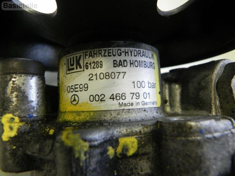 Mercedes CLK W208 SLK R170 W210 M111 Servo sūknis Stūres pastiprinātāja sūknis A0024662901