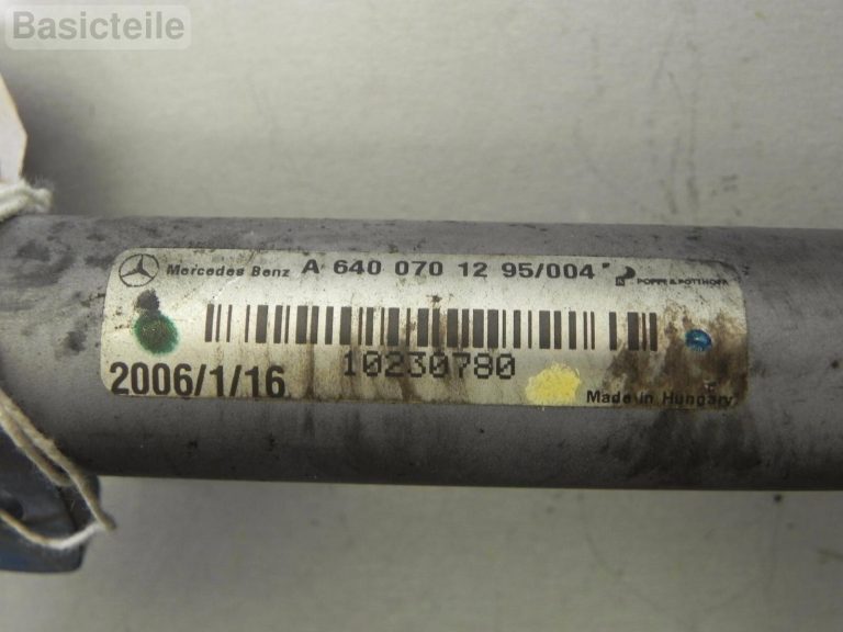 Mercedes Benz W169 W245 CDI Inžektora sprauslu bloks A6400702095 A6110780449
