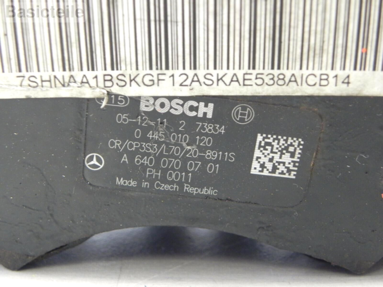 Mercedes A/B 160,180,200 CDI Smart Forfour 1.5 Augstspiediena sūknis 0445010120