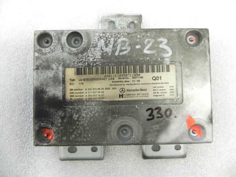 Mercedes W212 W204 Interfeisa vadības bloks A2048708626 A2049000300
