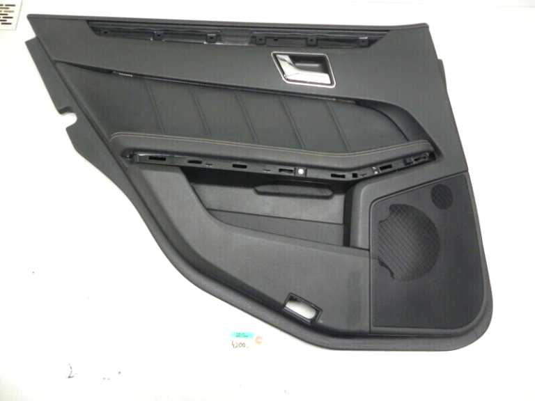 Mercedes W212 5 durvju paneļi aizmugurējais kreisais durvju panelis ādas melns 2127300970