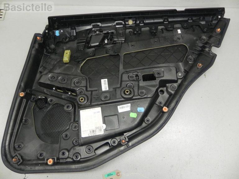 Mercedes W212 5 durvju paneļi aizmugurējais kreisais durvju panelis ādas melns 2127300970