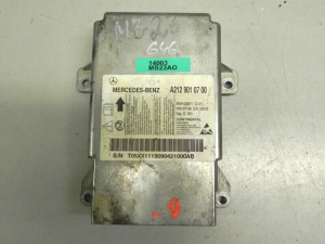 Mercedes-Benz E W212 KONTROLES UNIT AIRBAG MODULIS A2129010700 A2129014204