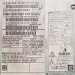 Mercedes W207 W212 W218 Radio vadības bloks A2129007225 Rezerves daļu komponents