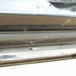 Mercedes ML W164 Durvju priekšējā kreisā priekšējā kreisā krāsa 197U Obsidiāna melna