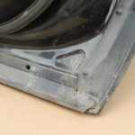 Mercedes ML W164 Durvju priekšējā kreisā priekšējā kreisā krāsa 197U Obsidiāna melna